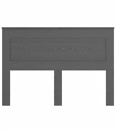 vidaXL Headboard with Headboard Black Oak 150 cm Engineered Wood