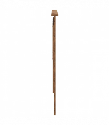 vidaXL Headboard with Headboard Old Wood 180 cm Engineered Wood