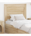 vidaXL Headboard with Headboard Sonoma Oak 80 cm Engineered Wood