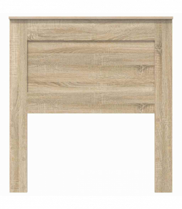 vidaXL Headboard with Headboard Sonoma Oak 80 cm Engineered Wood