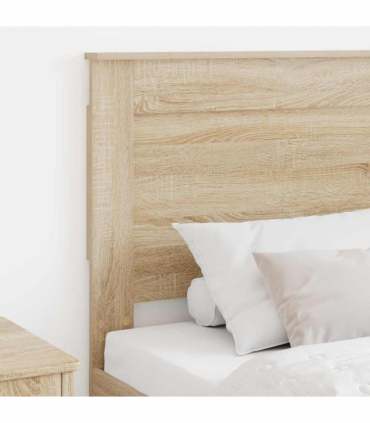vidaXL Headboard with Headboard Sonoma Oak 80 cm Engineered Wood