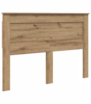 vidaXL Headboard with Headboard White 140 cm Engineered Wood