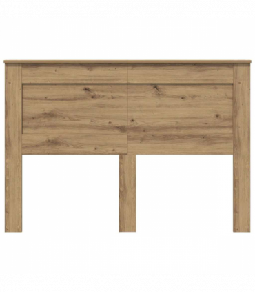 vidaXL Headboard with Headboard White 140 cm Engineered Wood