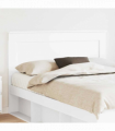 vidaXL Headboard with Headboard White 160 cm Engineered Wood