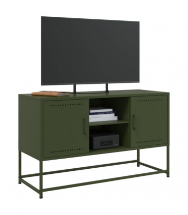 vidaXL Highboard White 36x39x107 cm Steel