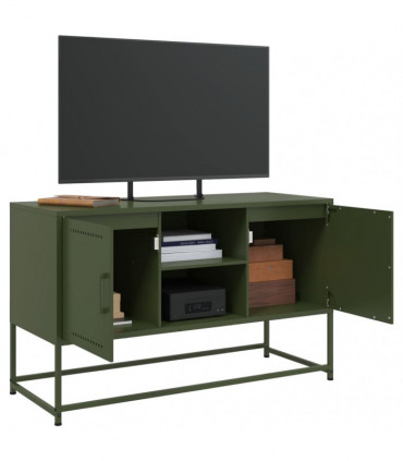 vidaXL Highboard White 36x39x107 cm Steel