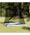 vidaXL Inner Tent Black 208 x 140 x 175 cm Mesh