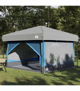 vidaXL Inner Tent with Roof Blue and Grey 300 x 300x 250 cm