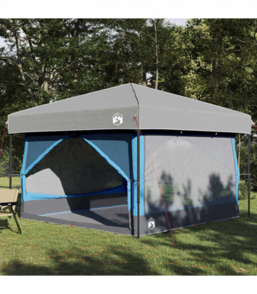 vidaXL Inner Tent with Roof Blue and Grey 300 x 300x 250 cm