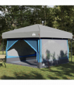vidaXL Inner Tent with Roof Blue and Grey 300 x 300x 250 cm