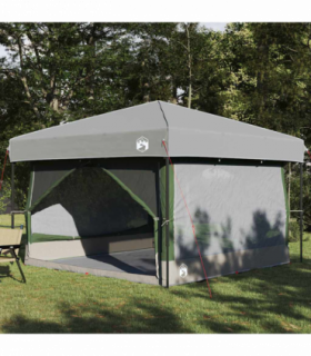 vidaXL Inner Tent with Roof Green and Grey 300 x 300x 250 cm