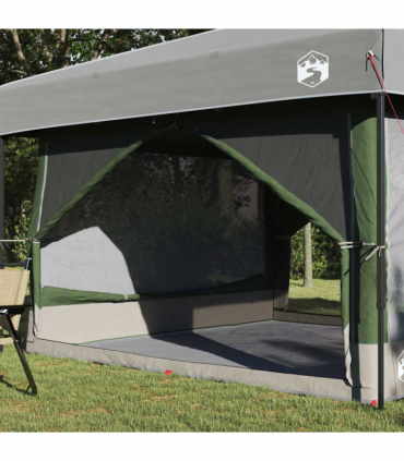 vidaXL Inner Tent with Roof Green and Grey 300 x 300x 250 cm