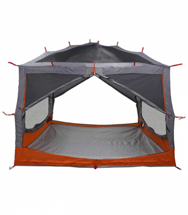 vidaXL Inner Tent with Roof Grey and Orange 300 x 300x 250 cm
