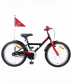 vidaXL Kids Bike 20'' for 6-11 Years Old Black