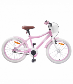 vidaXL Kids Bike 20'' for 6-11 Years Old Light Pink