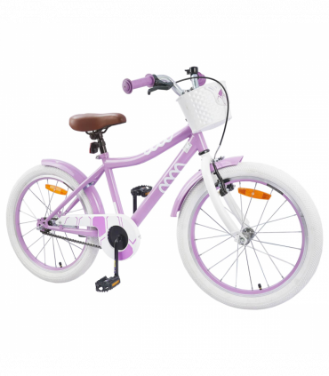 vidaXL Kids Bike 20'' for 6-11 Years Old Purple