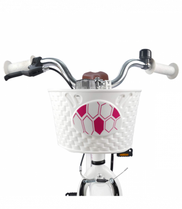vidaXL Kids Bike 20'' for 6-11 Years Old White