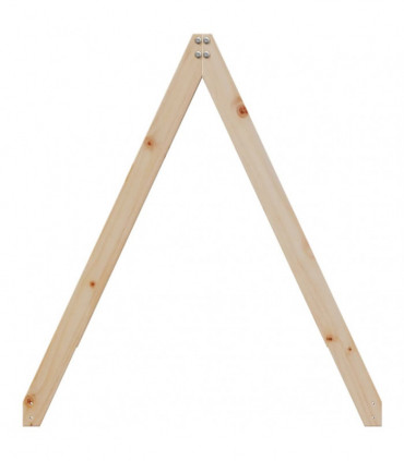 vidaXL Kids' Bed Roof 199x95.5x88 cm Solid Wood Pine