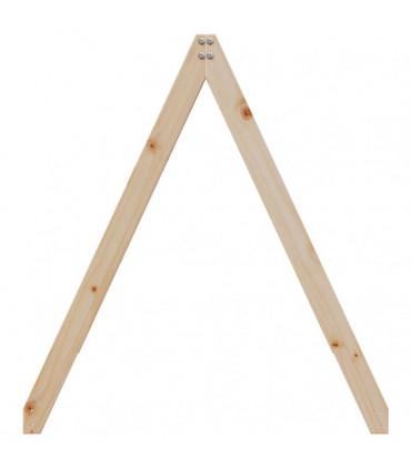 vidaXL Kids' Bed Roof 209x85.5x88 cm Solid Wood Pine