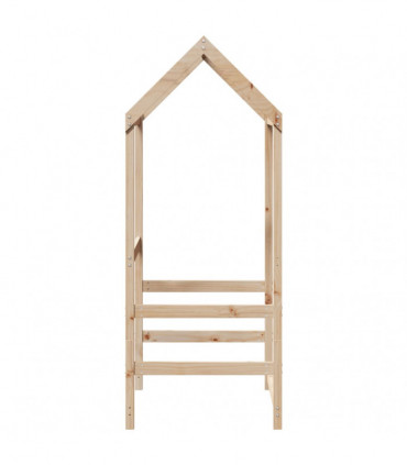 vidaXL Kids' Bed Roof 98x70x176.5 cm Solid Wood Pine