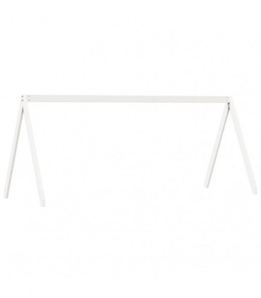 vidaXL Kids' Bed Roof White 209x85.5x88 cm Solid Wood Pine