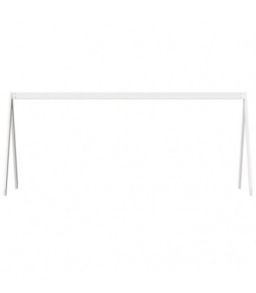 vidaXL Kids' Bed Roof White 209x85.5x88 cm Solid Wood Pine