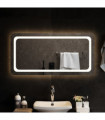 vidaXL LED Bathroom Mirror 100x50 cm
