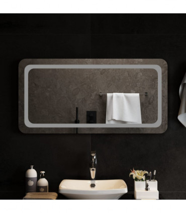 vidaXL LED Bathroom Mirror 100x50 cm