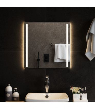 vidaXL LED Bathroom Mirror 50x50 cm