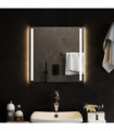 vidaXL LED Bathroom Mirror 50x50 cm