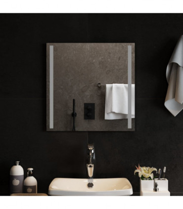vidaXL LED Bathroom Mirror 50x50 cm