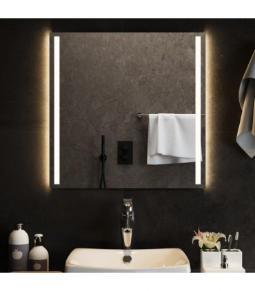 vidaXL LED Bathroom Mirror 60x60 cm