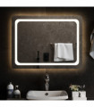 vidaXL LED Bathroom Mirror 80x60 cm