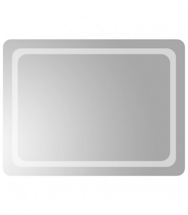 vidaXL LED Bathroom Mirror 80x60 cm