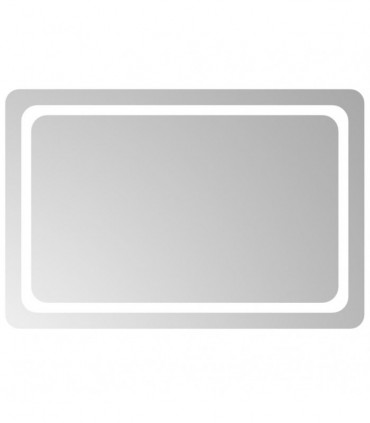 vidaXL LED Bathroom Mirror 90x60 cm