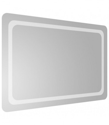 vidaXL LED Bathroom Mirror 90x60 cm