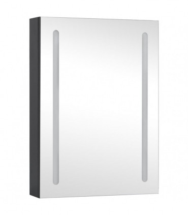 vidaXL LED Bathroom Mirror Cabinet 50x13x70 cm