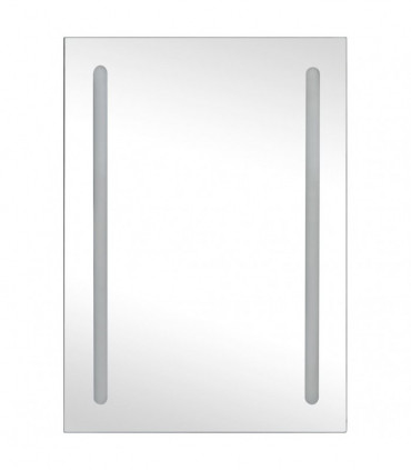 vidaXL LED Bathroom Mirror Cabinet 50x13x70 cm