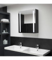 vidaXL LED Bathroom Mirror Cabinet 62x14x60 cm