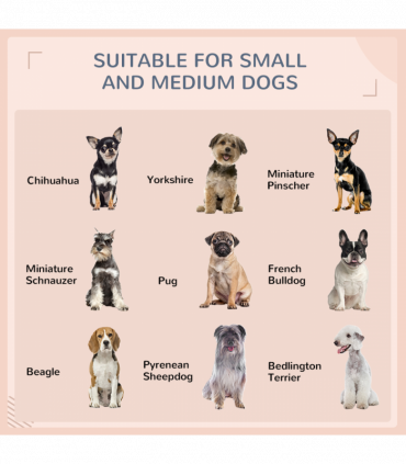 PawHut Extendable Rattan Dog House with Water-Resistant Roof, Cushion - Grey