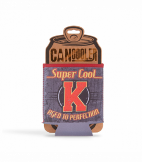 Pre-personalised Can Cooler Gift - K