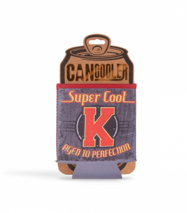 Pre-personalised Can Cooler Gift - K