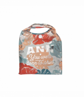 Pre-personalised Pack-Away Sparkle Shopper Bag - Ann