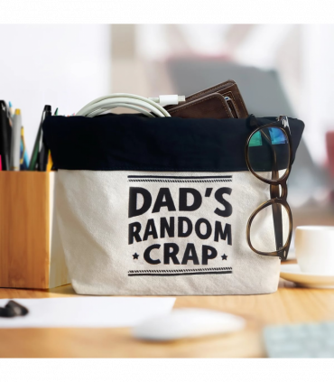 Pre-personalised Top Bloke Storage Pouch Gift For Him - Best Dad