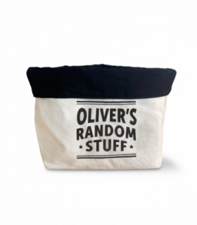 Pre-personalised Top Bloke Storage Pouch Gift For Him - Oliver