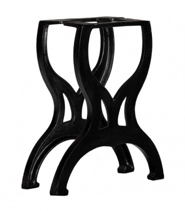 vidaXL Bench Legs 2 pcs X-Frame Cast Iron