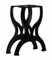 vidaXL Bench Legs 2 pcs X-Frame Cast Iron