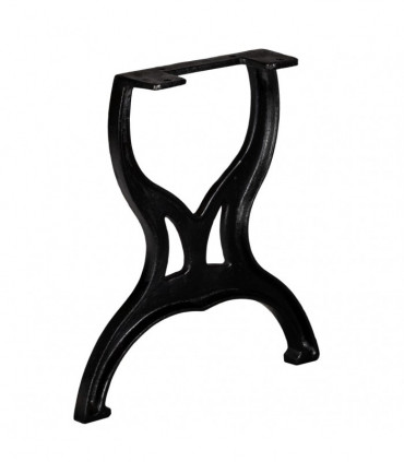 vidaXL Bench Legs 2 pcs X-Frame Cast Iron