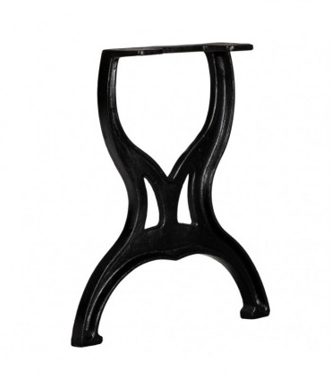 vidaXL Bench Legs 2 pcs X-Frame Cast Iron