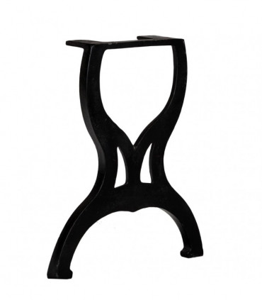 vidaXL Bench Legs 2 pcs X-Frame Cast Iron